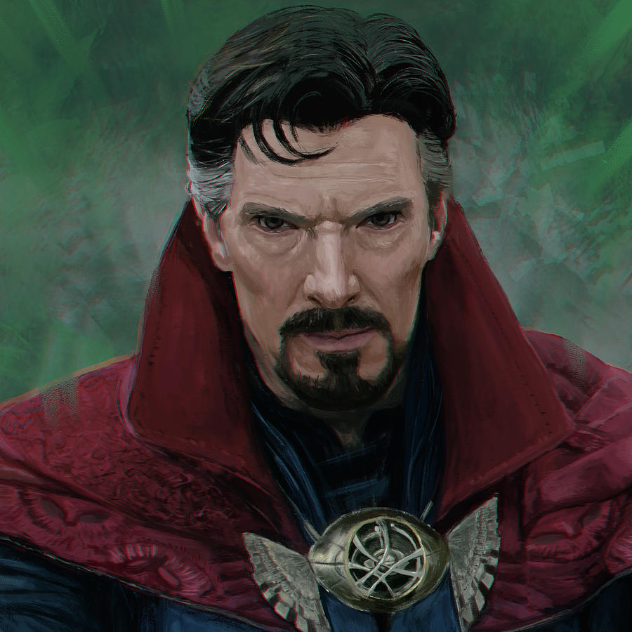 Dr. Strange Digital Art by Eber Riera - Fine Art America