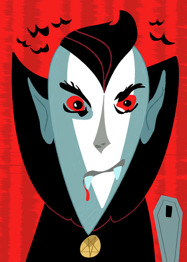 Dracula Digital Art by Alan Bodner