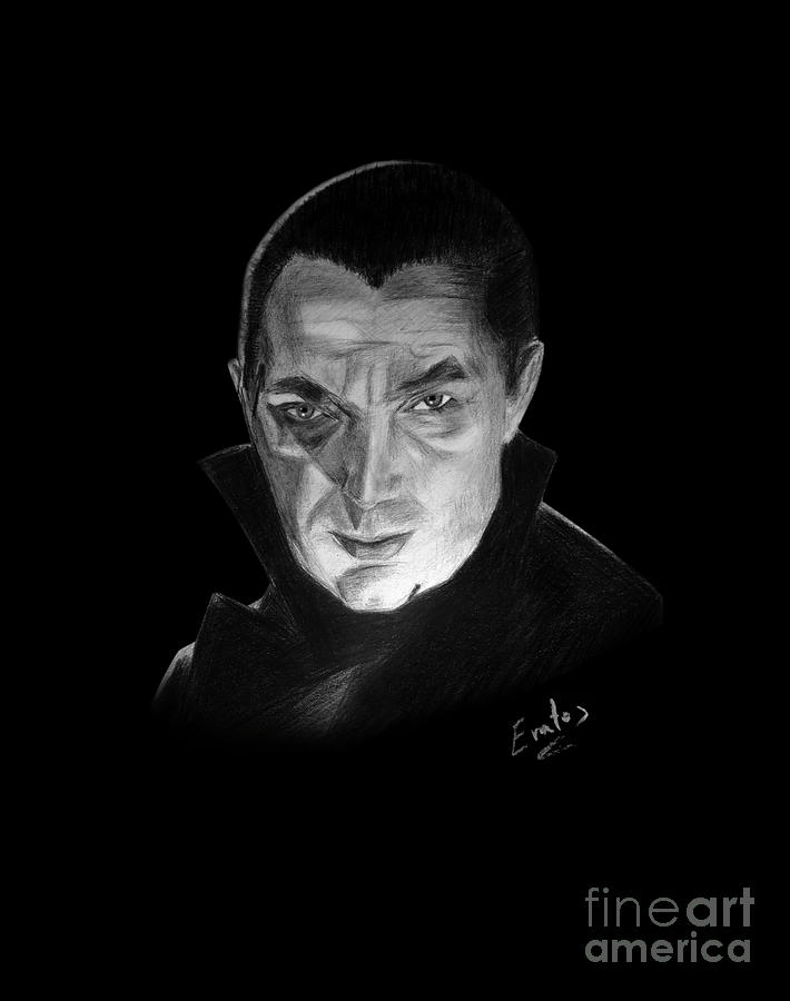 Dracula, Bela Lugosi Drawing by Erato Muse Fine Art America