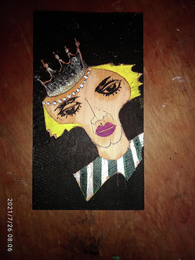 Drag Queen Painting by Adalardo Nunciato  Santiago
