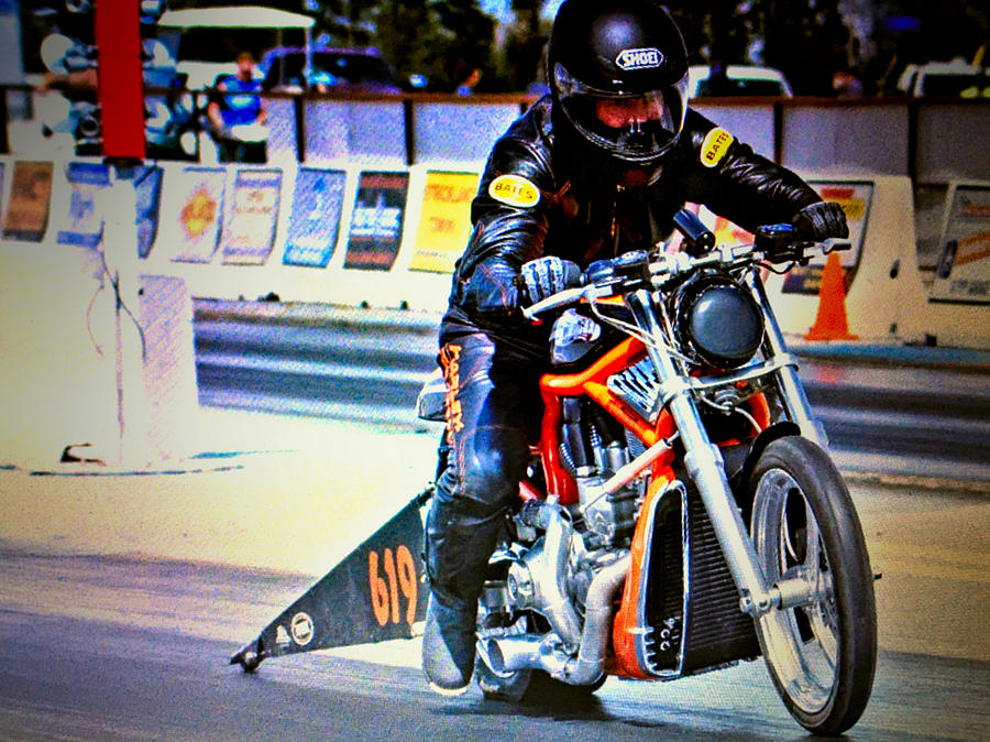 Drag Bike Photograph by Gary Childers | Fine Art America