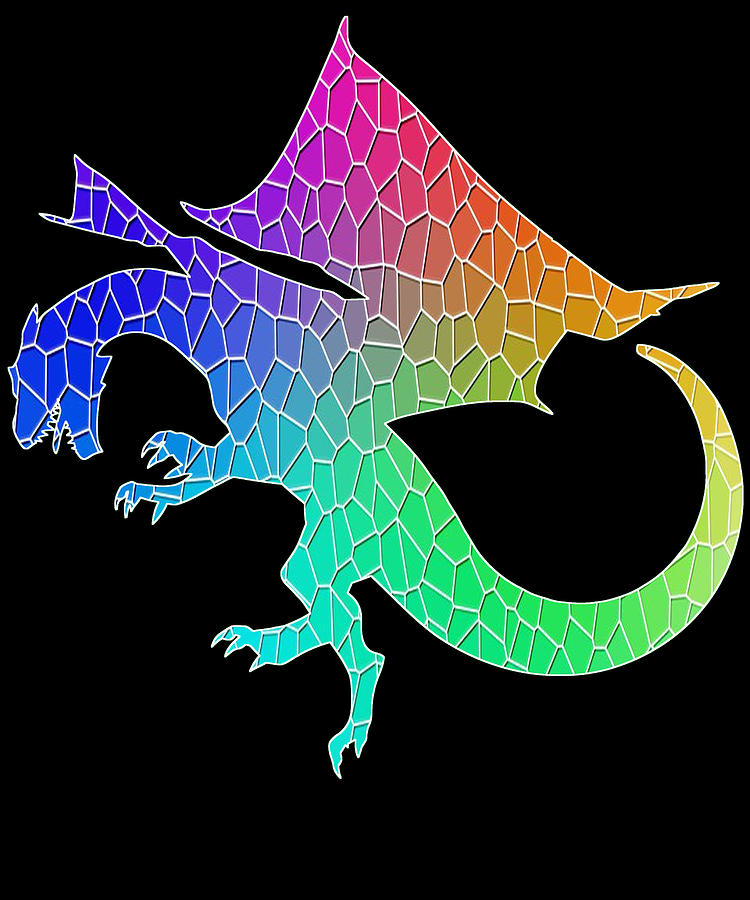 Dragon 91 Digital Art by Lin Watchorn