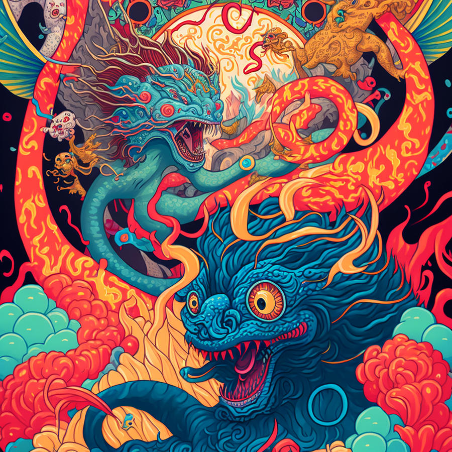 Dragon Art Digital Art by Kailooma X TheDol - Fine Art America