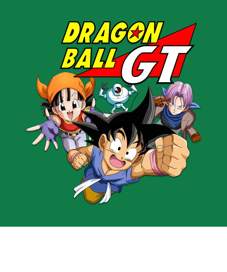 Dragon Ball GT Pan Trunks Kid Goku Giru attack 12inx 18in Poster