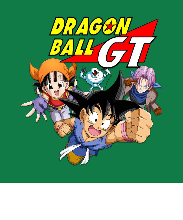 Dragon Ball GT Poster Pan, Trunks, Goku, Giru 18inx12inches Free Shipping