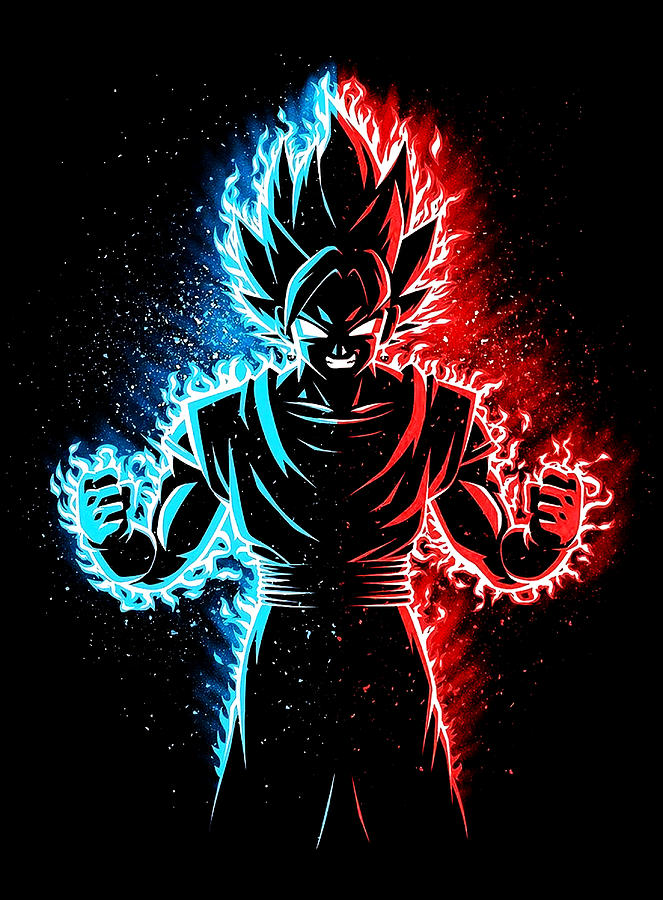 Dragon Ball Z , DBZ Super Saiyan , Goku Digital Art by Lassio - Fine Art  America