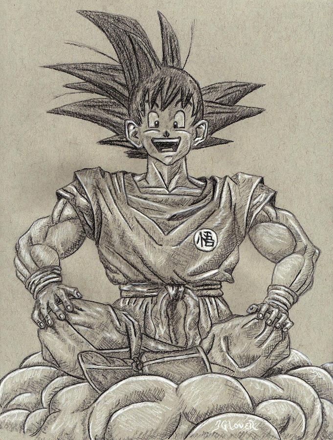 How To Draw Goku Super Saiyan | Dragon Ball Z Drawing Tutorial - YouTube-saigonsouth.com.vn