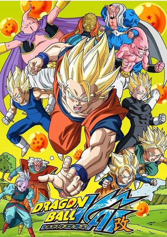 Dragon Ball Z Kai Poster Digital Art by Jeffery Hampton