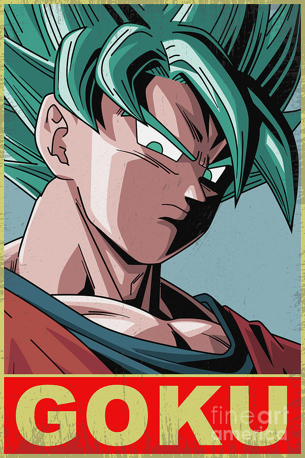 Dragon Ball Goku Super Saiyan Metal Print for Sale by