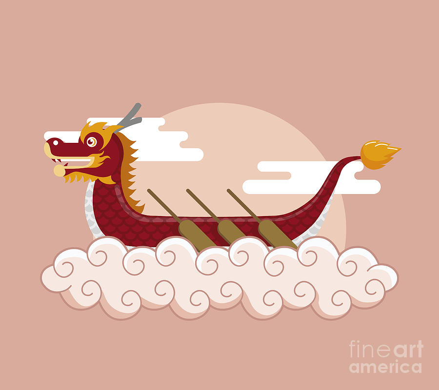 dragon boat art