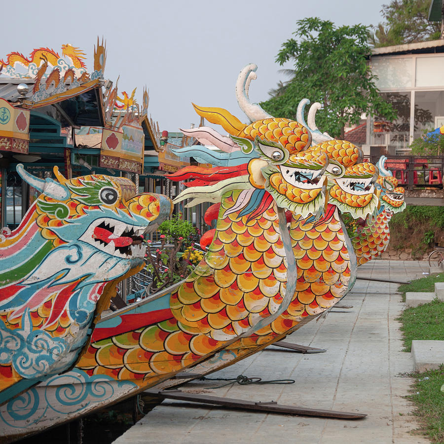 Dragon Boats Photograph