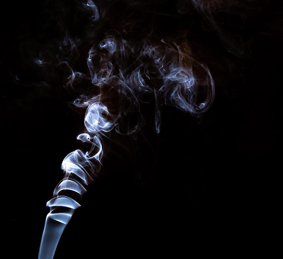 Smoke Photograph - Dragon Breath by Peyton Vaughn Smoke Photograph - Dragon Breath by Peyton Vaughn