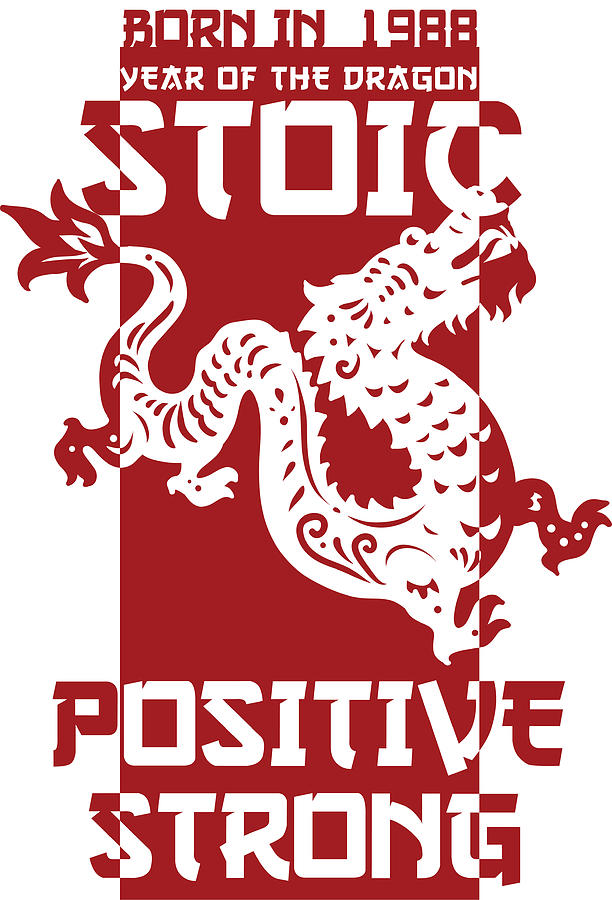 Dragon Digital Art - Dragon Chinese Zodiac Sign Horoscope Animal by Jacob Zelazny