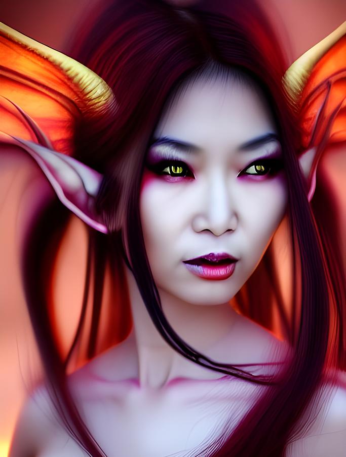 Dragon Elf Digital Art by Michael Slack - Fine Art America