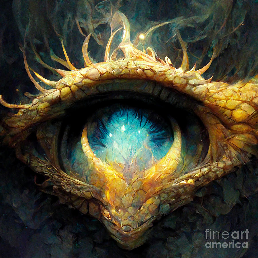 Dragon Eye Digital Art by Md Ahadul Islam Hridoy | Fine Art America