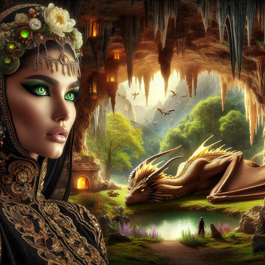 Dragon Queen Digital Art by Tre' Je' - Fine Art America