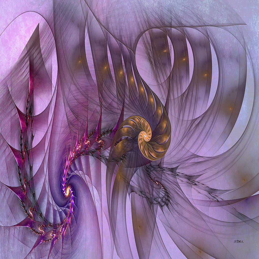 Dragon Seed - Square Version Digital Art by Studio B Prints