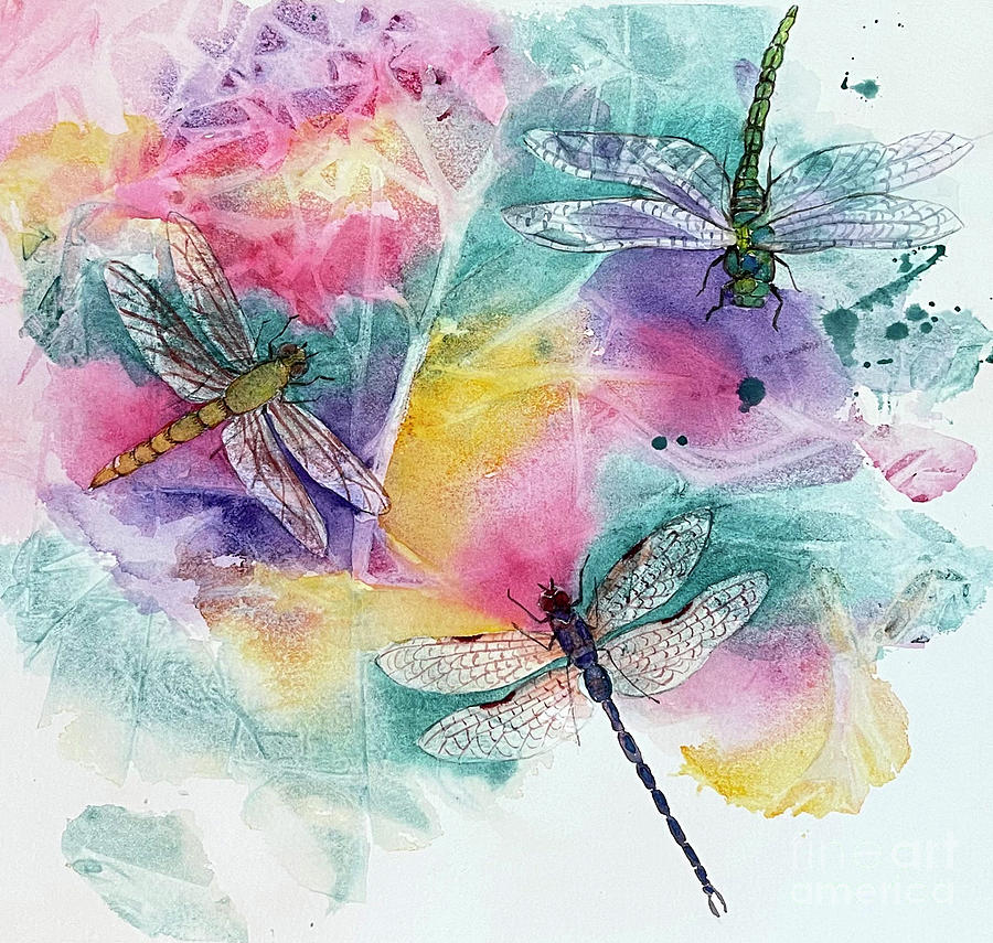 Dragonflies Painting