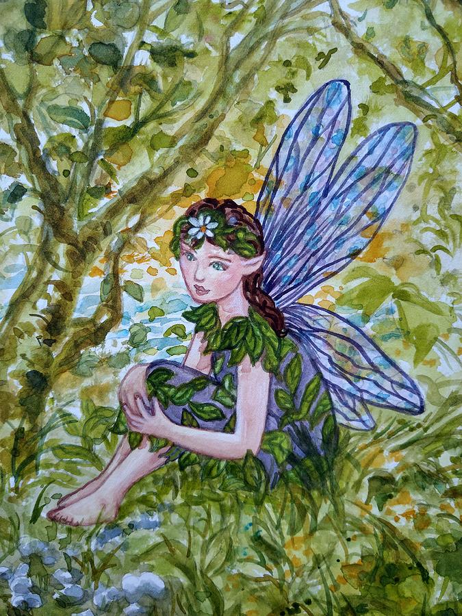 Dragonfly Fairy Painting By Genie Chow - Pixels