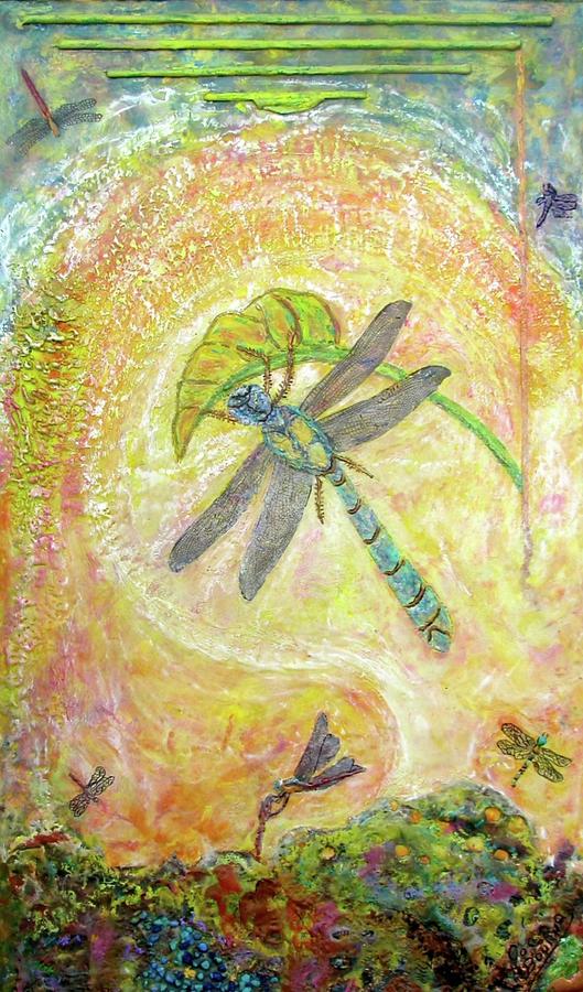 Dragonfly Painting - DragonFLy by Joe Bourne