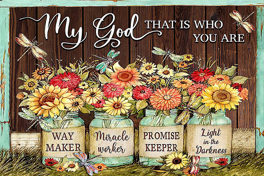 Way Maker Lyrics Sign, Christian Decor, Wooden Sign, Jesus Sign, Miracle Worker, Promise Keeper, My God