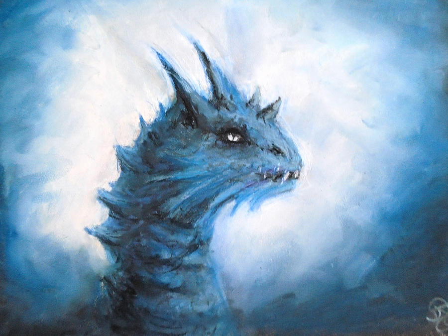 Dragons Sight  Painting by Jen Shearer
