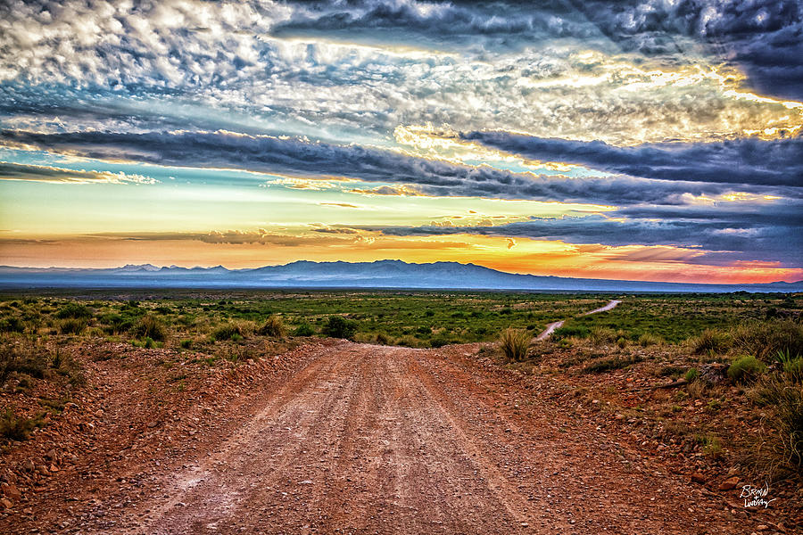 Dragoon Mountains from Middlemarch Road Photograph by Gestalt Imagery ...