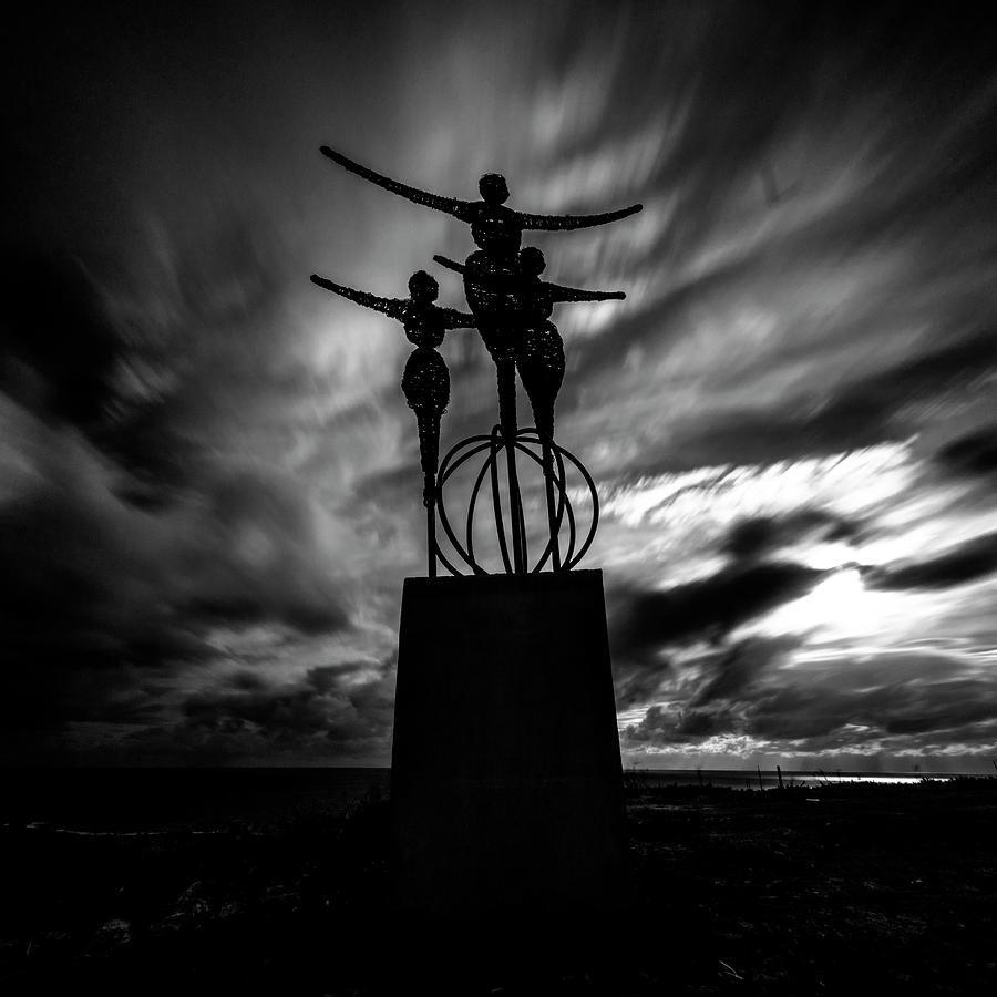 Drama Of The Statue  Photograph by Stelios Kleanthous