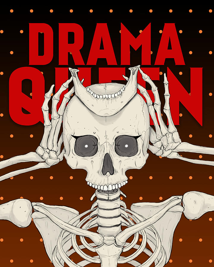 Drama Queen Digital Art by Masha Tramvaeva | Pixels