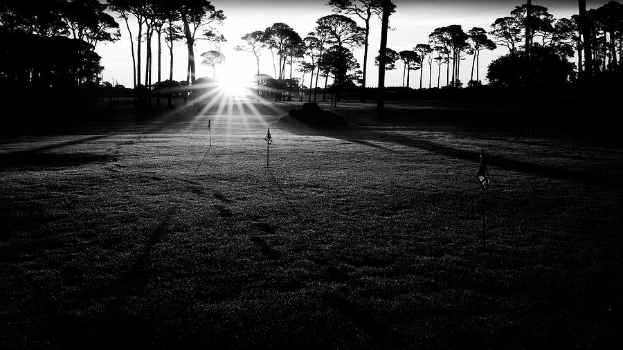 Dramatic Golf Black and White Photograph by Brent Eanes - Fine Art America