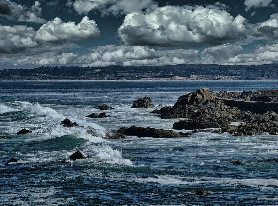 Dramatic Sea and Sky Photograph by Darryl Brooks