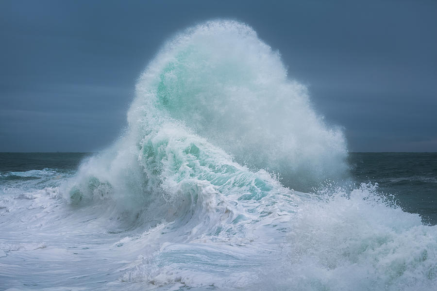 Dramatic seascape - Rough sea 14 Photograph by Giovanni Allievi