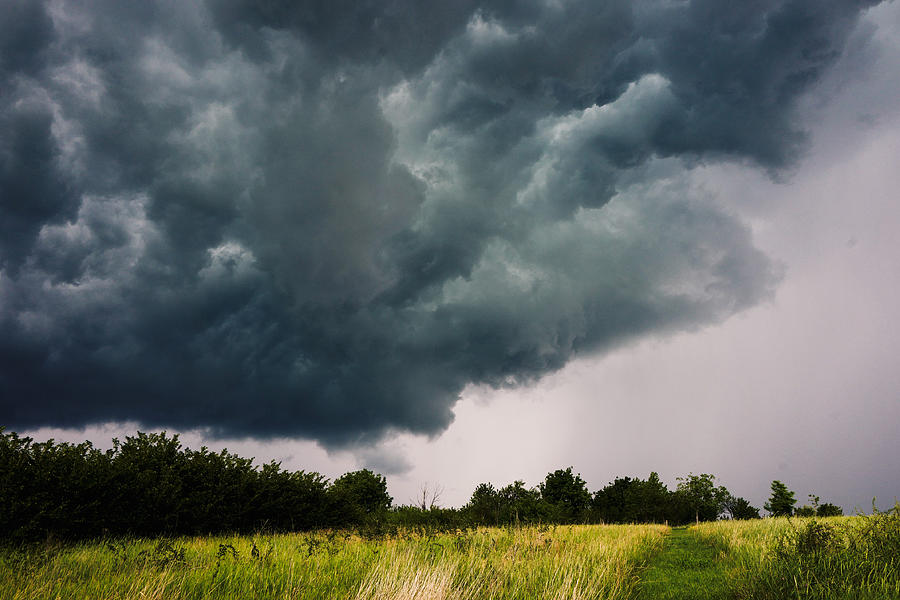 Dramatic sky before the storm Photograph by Suzana Topita