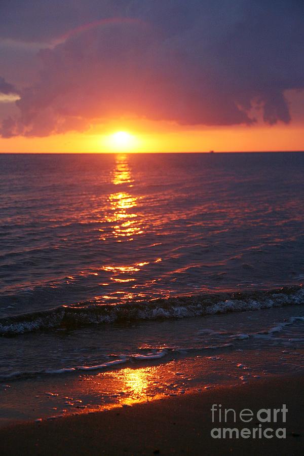 Dramatic Sunrise Vertical Photograph by Taphath Foose | Fine Art America