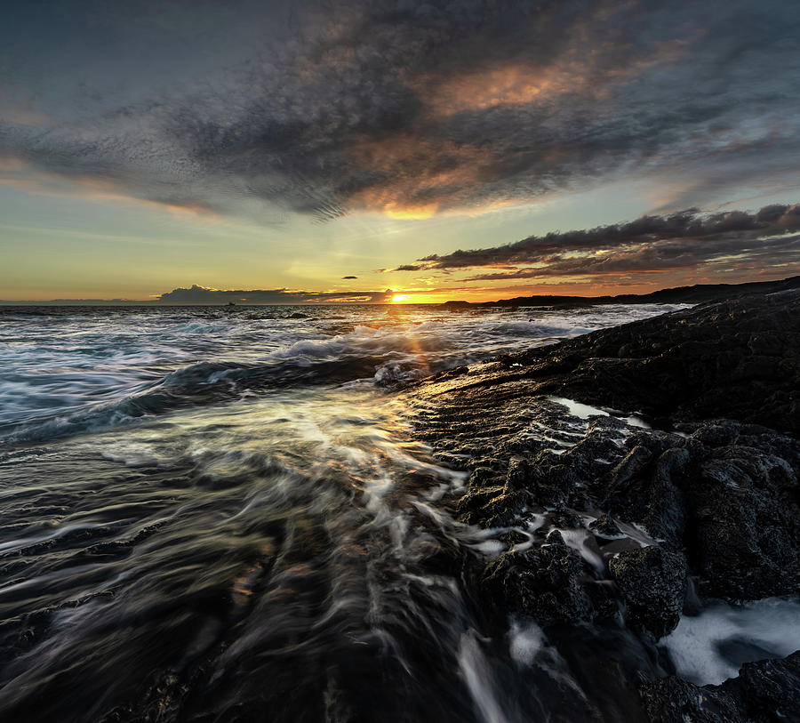Dramatic Sunset Photograph by Christopher Johnson