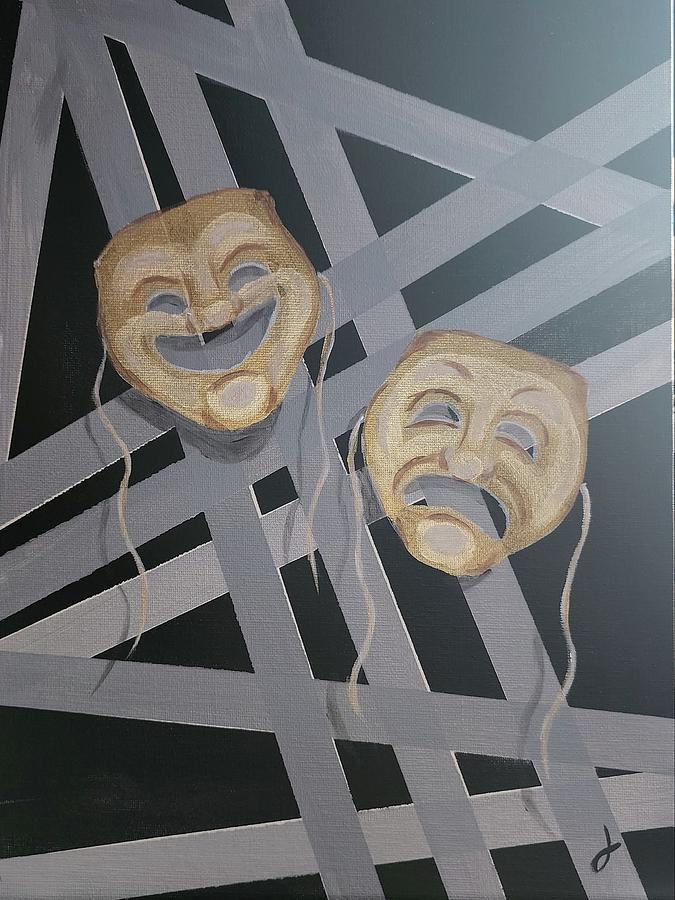 Dramedy Painting by Jose Soto Dramedy Painting by Jose Soto