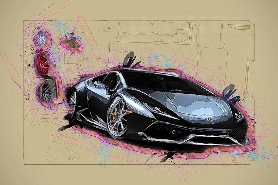 Lamborghini Huracán Hintergrundbilder: A Drawing Adventure for Young Artists!