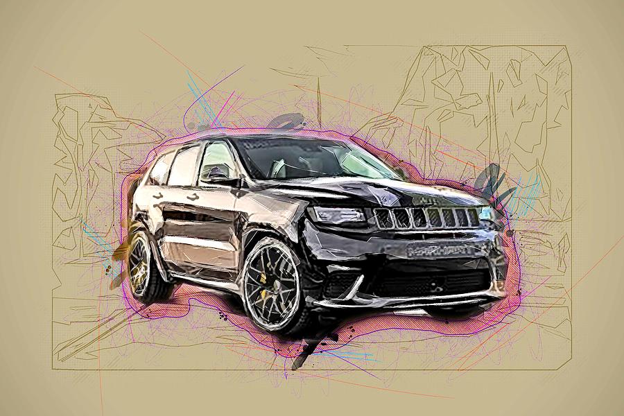 Drawing Manahrt Performance Gc 800 Tuning 2019 Cars Suvs Black Cherokee ...