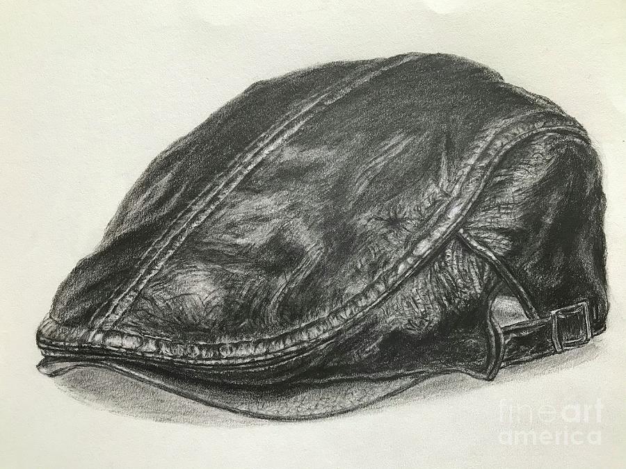 Drawing of a Leather Cap  Photograph by Lavender Liu