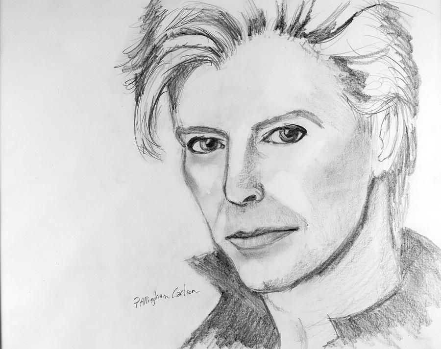 Drawing Of David Bowie Drawing