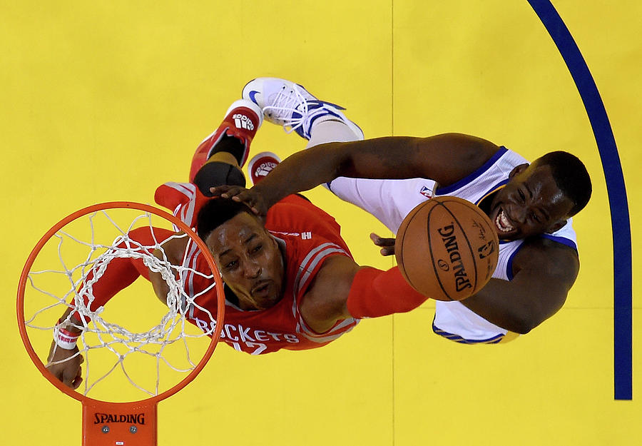 Draymond Green and Dwight Howard Photograph by Thearon W. Henderson