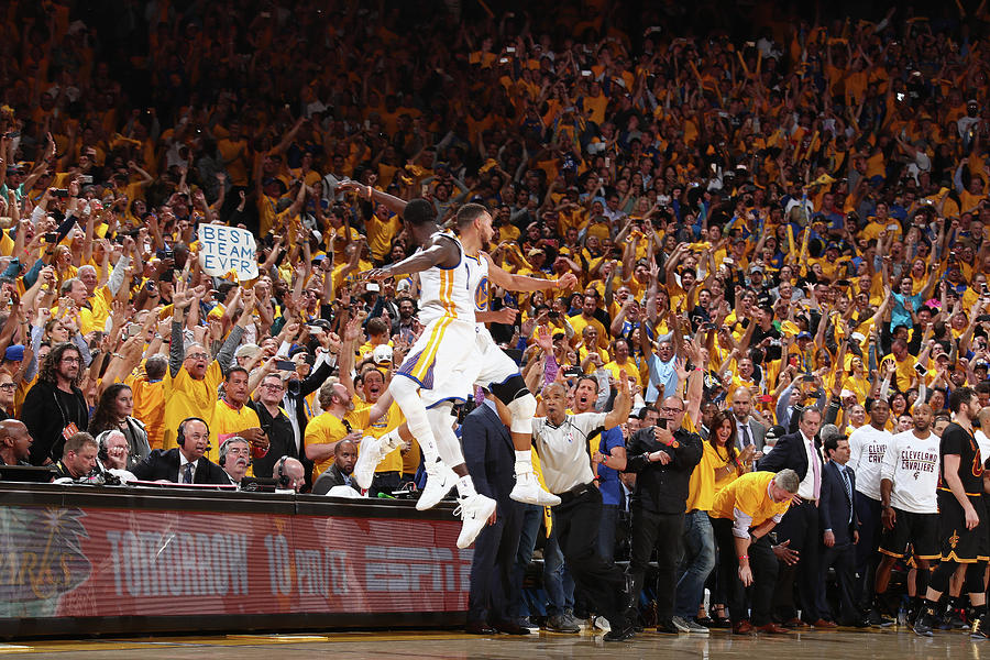 Draymond Green and Stephen Curry Photograph by Nathaniel S. Butler