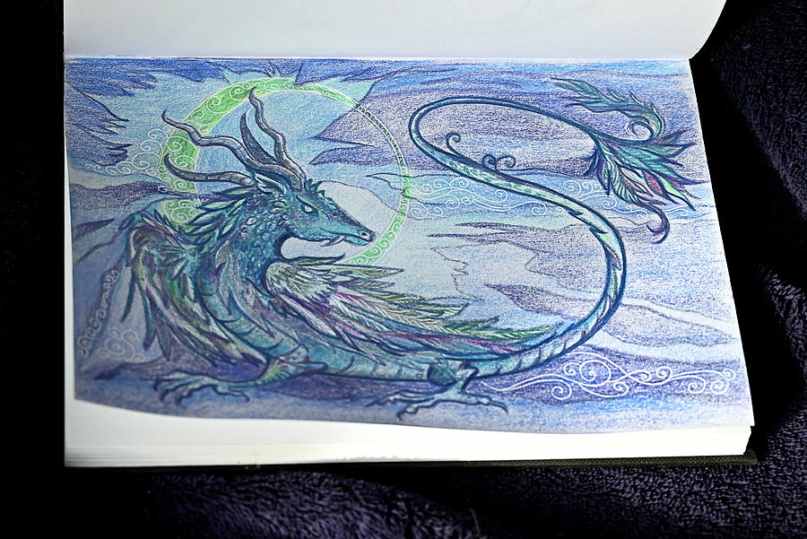 Dream Dragon Journal Entry Photograph by Katherine Nutt