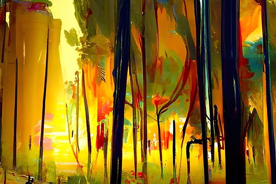 Dream Forest II Digital Art by Beverly Read