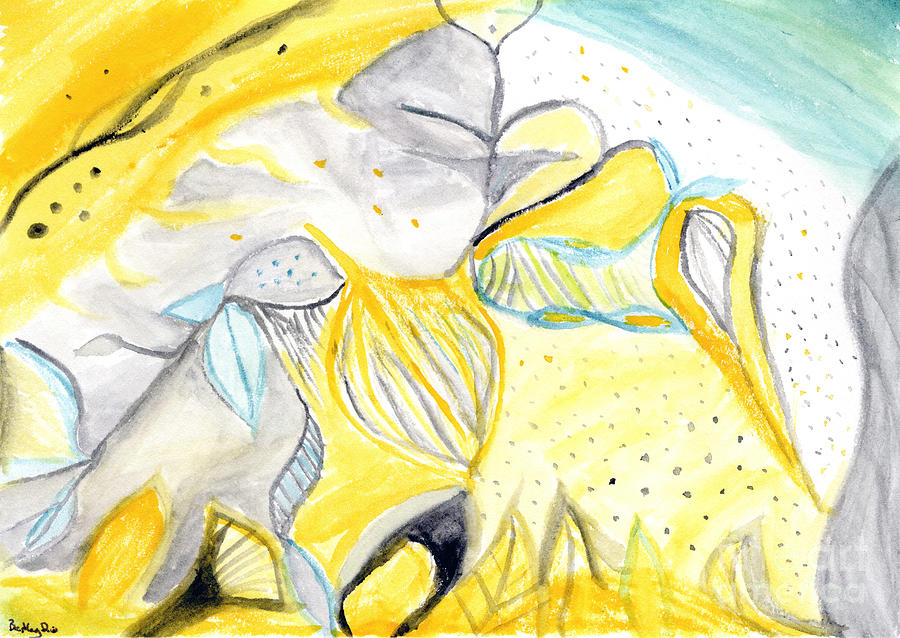 Dream in Yellow Painting by Bentley Davis