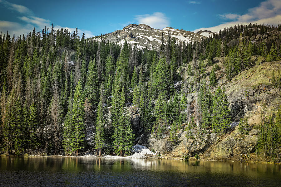 Dream Lake Colorado In Spring Photograph by Dan Sproul | Fine Art America