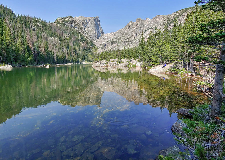 Dream Lake in Rocky Mountain National Park Colorado 1 Photograph by ...