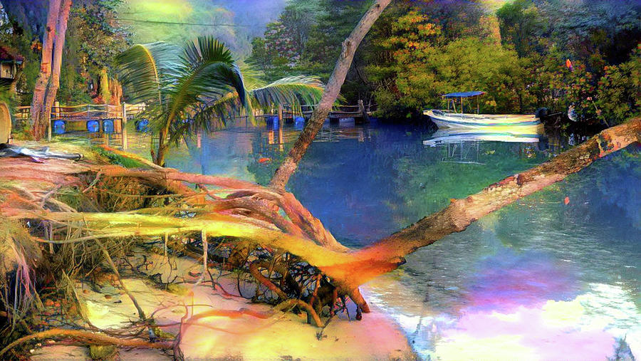 Dream of Koh Chang, Thailand Digital Art by Jeremy Holton