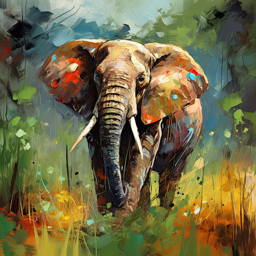 Elephant Photograph - Dream Of Me - Elephant Art by Lourry Legarde