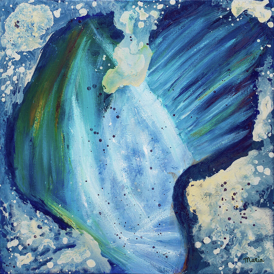 Dream of the Deep Sea Painting by Maria Meester